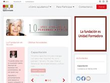 Tablet Screenshot of espacios-escucha.org